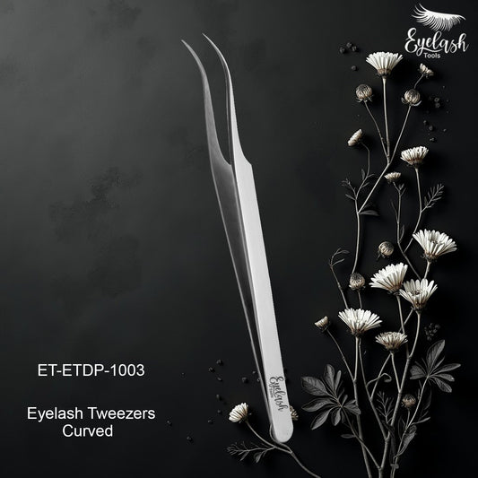 Eyelash Tweezers Curved