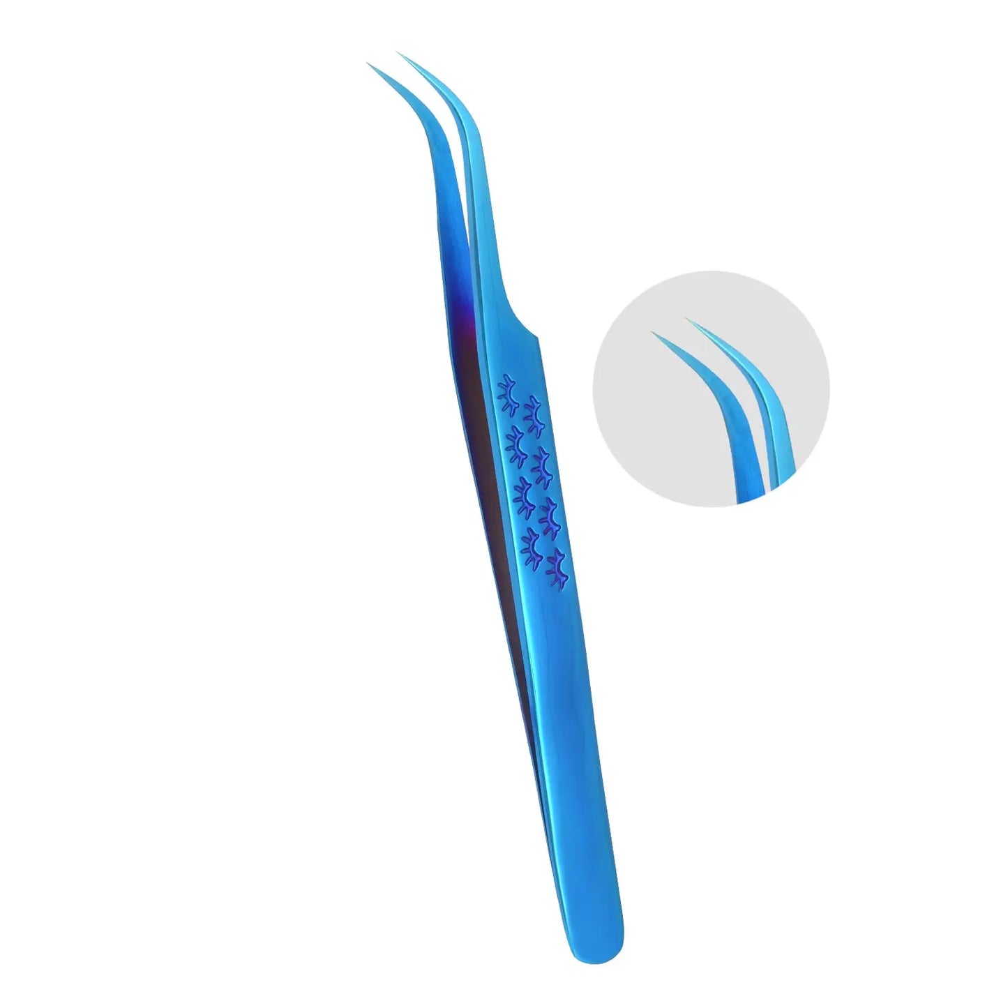 Eyelash Tweezers Curved