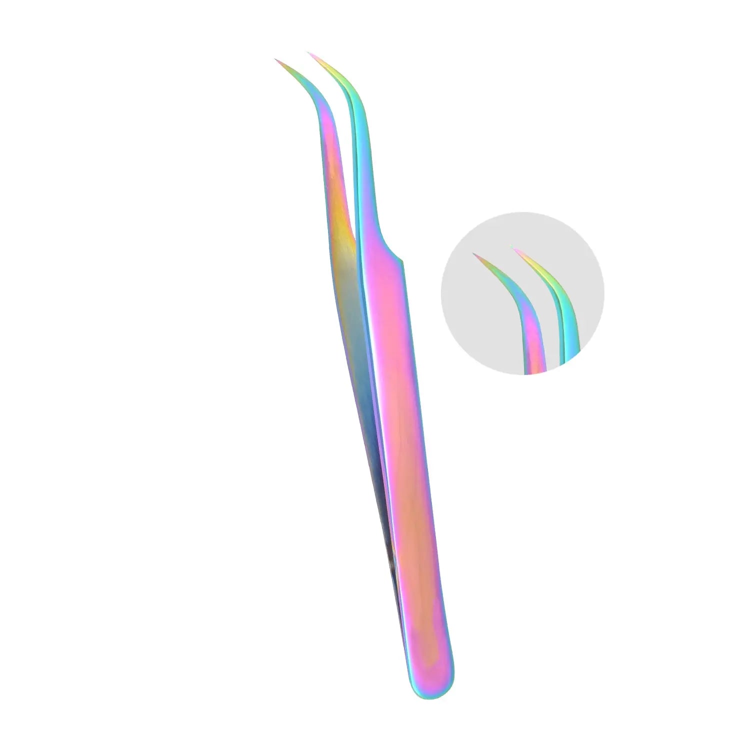 Eyelash Tweezers Curved