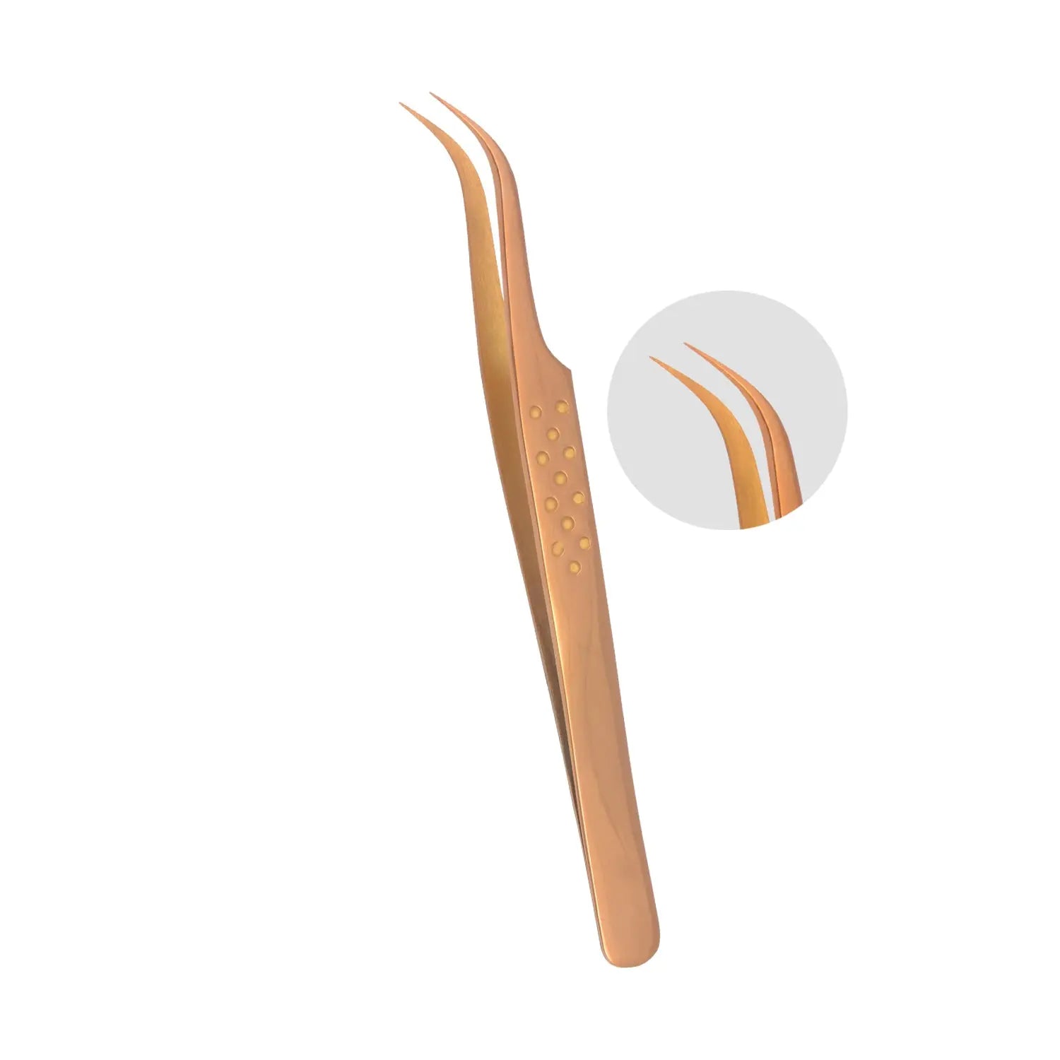 Eyelash Tweezers Curved