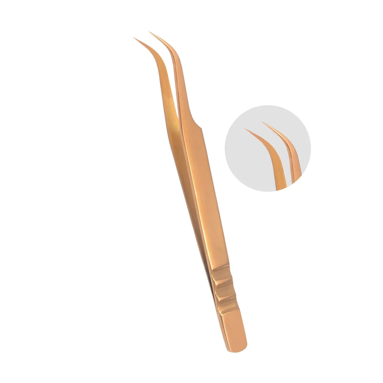 Eyelash Tweezers Curved