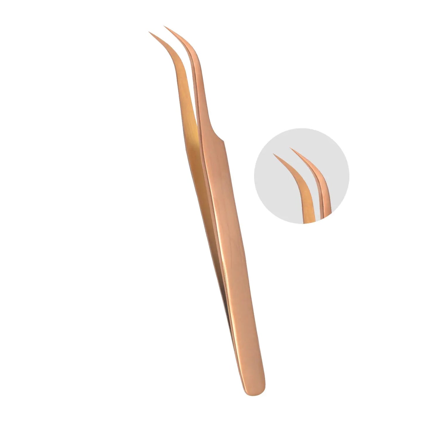 Eyelash Tweezers Curved