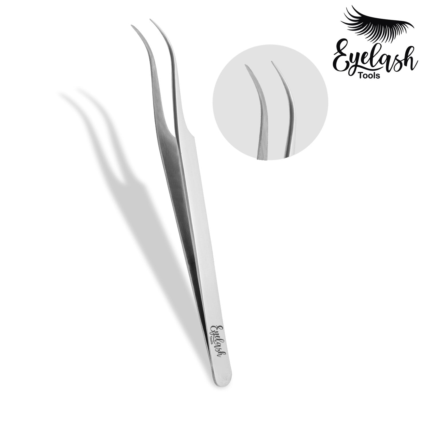 Eyelash Tweezers Curved